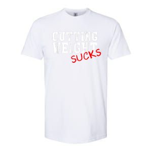 Cutting Weight Sucks Wrestling High School College Softstyle CVC T-Shirt