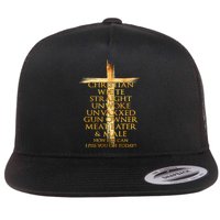 Christian White Straight Unwoke Unvaxxed Gun Owner How Else Can I Piss You Off T Flatbill Hat