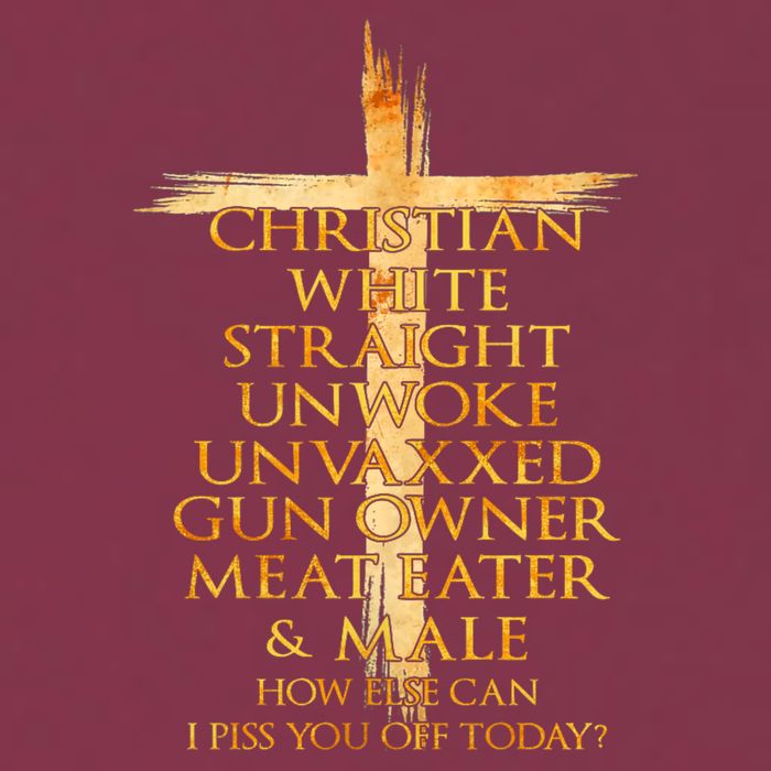 Christian White Straight Unwoke Unvaxxed Gun Owner How Else Can I Piss You Off T 16oz Travel Tumbler