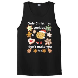 Cookie With SantaS Hat Among Gingerbread Gift PosiCharge Competitor Tank