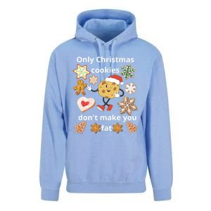 Cookie With SantaS Hat Among Gingerbread Gift Unisex Surf Hoodie