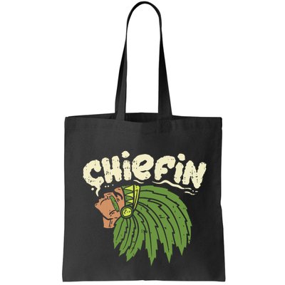 Chiefin Weed Smoking Funny 420 Cannabis Pot Thc Smoker Gift Bag