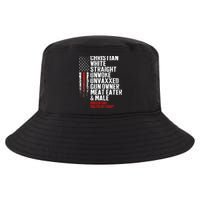 Christian White Straight Unwoke Unvaxxed Gun Owner Cool Comfort Performance Bucket Hat