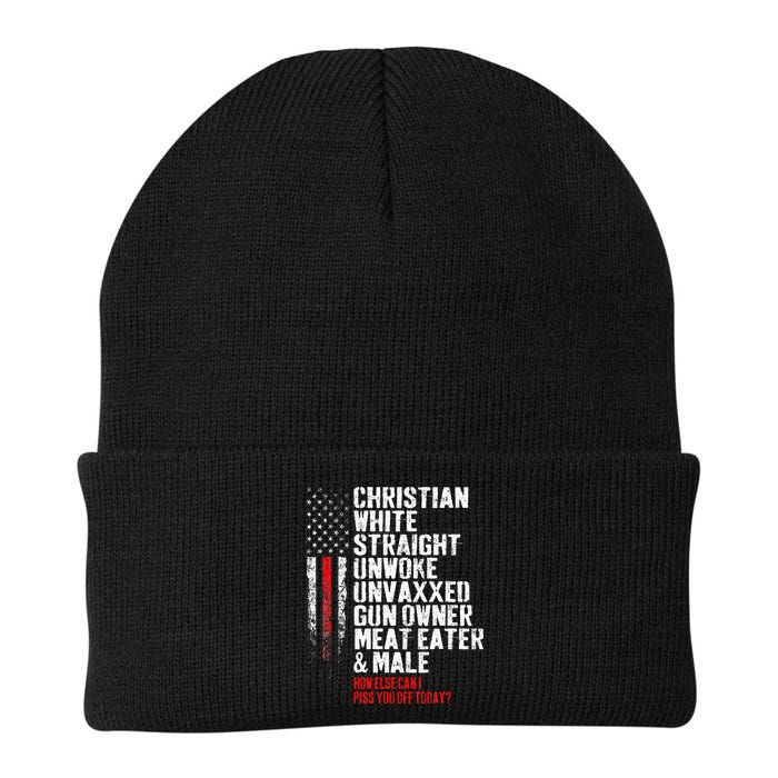 Christian White Straight Unwoke Unvaxxed Gun Owner Beanie