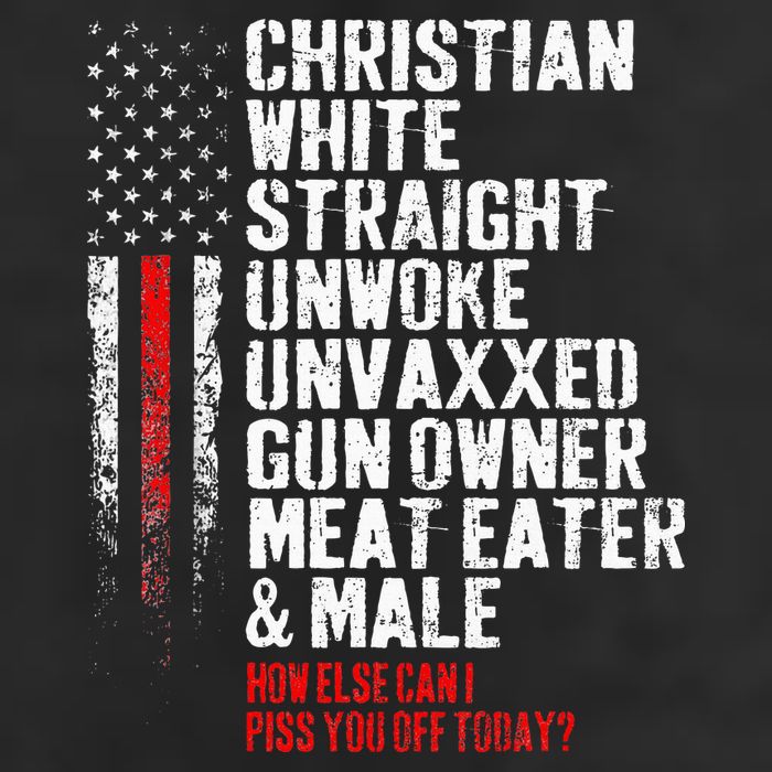 Christian White Straight Unwoke Unvaxxed Gun Owner Beanie