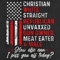 Christian White Straight Republican Unvaxxed Gun Owner Gift 11oz C Handle Ceramic Mug