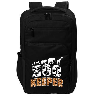 Cute Wildlife Safari Africa Animals Zoo Gift Impact Tech Backpack