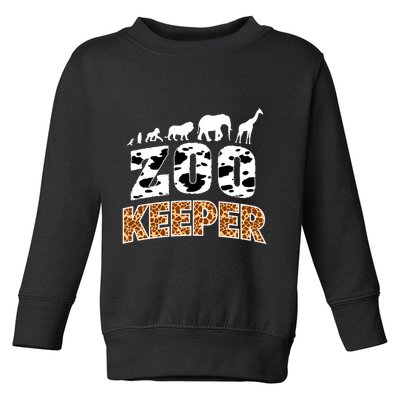Cute Wildlife Safari Africa Animals Zoo Gift Toddler Sweatshirt