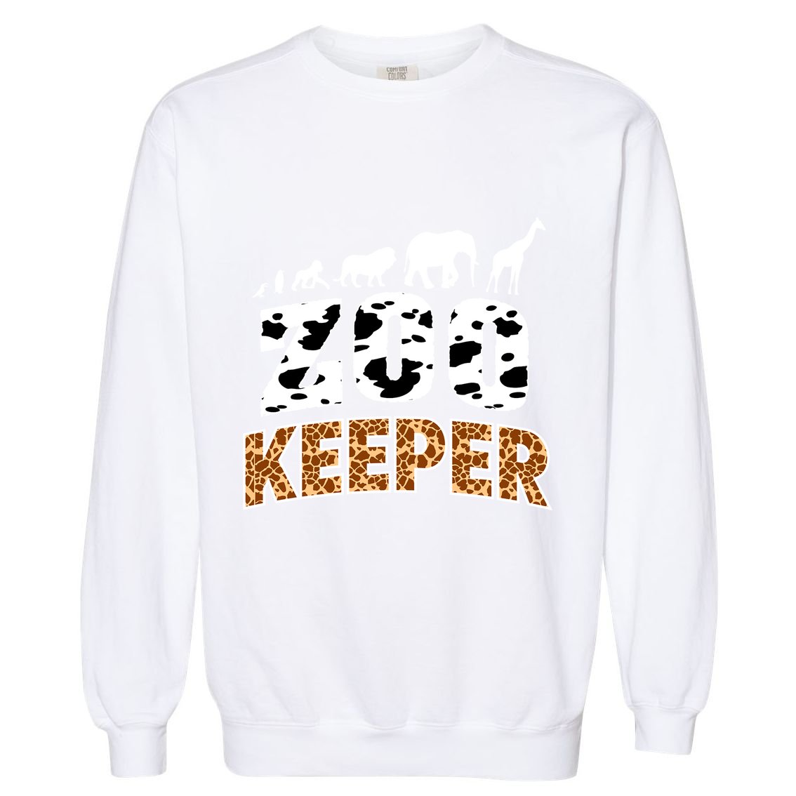 Cute Wildlife Safari Africa Animals Zoo Gift Garment-Dyed Sweatshirt