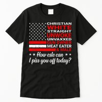 Christian White Straight Unwoke Unvaxxed Gun Owner Tall T-Shirt