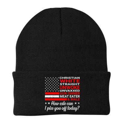 Christian White Straight Unwoke Unvaxxed Gun Owner Beanie