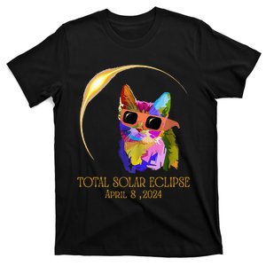 Cat Wearing Solar Eclipse Glasses T-Shirt