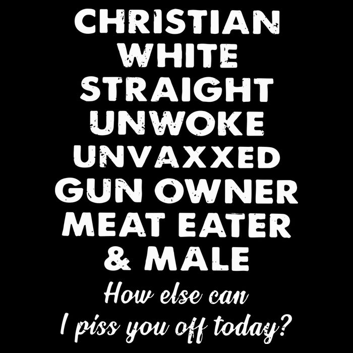 Christian White Straight Unwoke Unvaxxed Gun Owner Meat Eater Male How Else Can Impact Tech Backpack