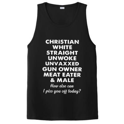 Christian White Straight Unwoke Unvaxxed Gun Owner Meat Eater Male How Else Can PosiCharge Competitor Tank