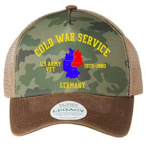 Cold War Service Germany US Army Veteran 1975 To 1980 Legacy Tie Dye Trucker Hat