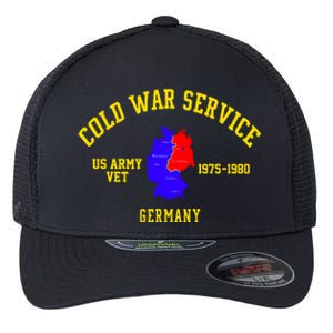 Cold War Service Germany US Army Veteran 1975 To 1980 Flexfit Unipanel Trucker Cap