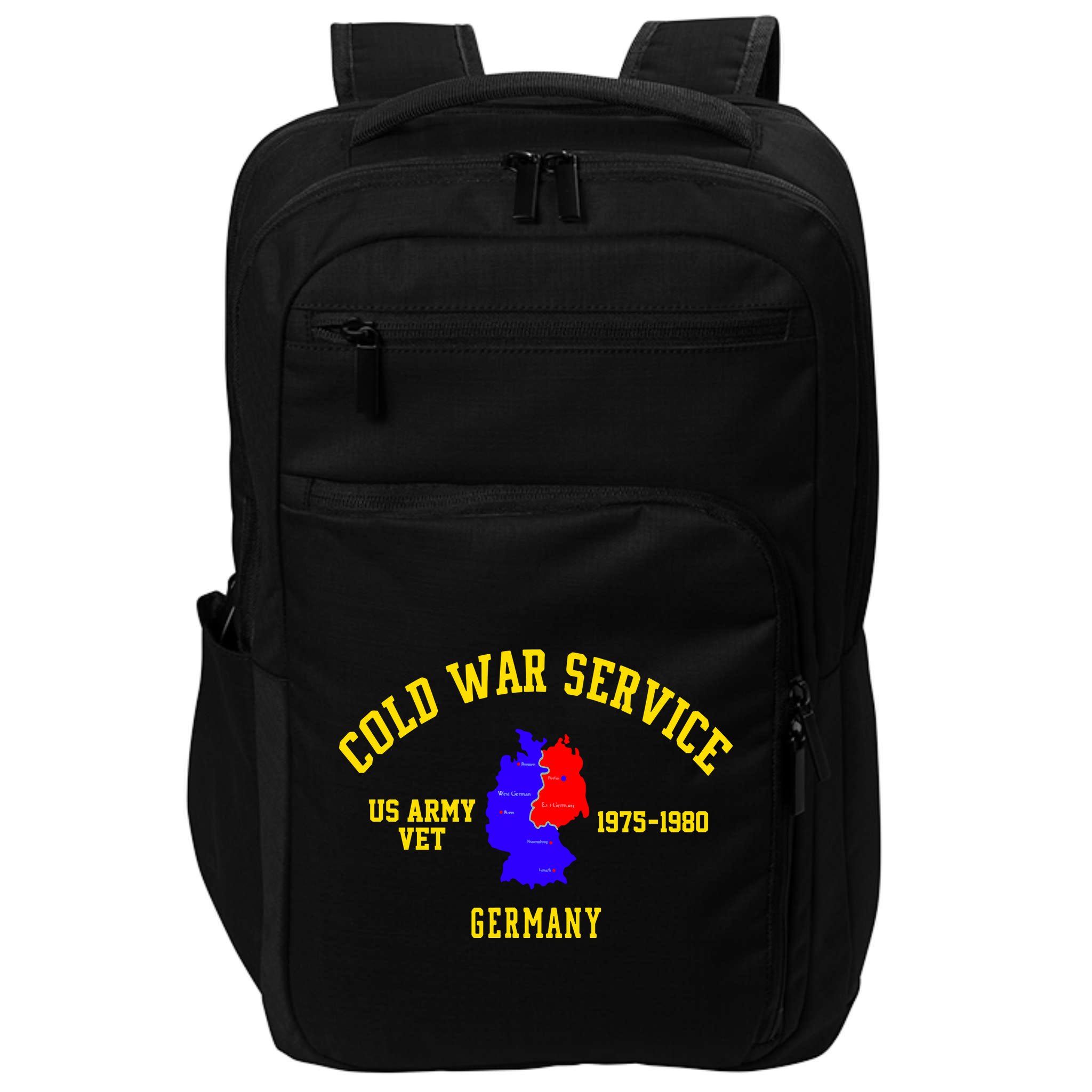 Cold War Service Germany US Army Veteran 1975 To 1980 Impact Tech Backpack