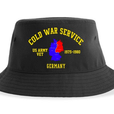 Cold War Service Germany US Army Veteran 1975 To 1980 Sustainable Bucket Hat