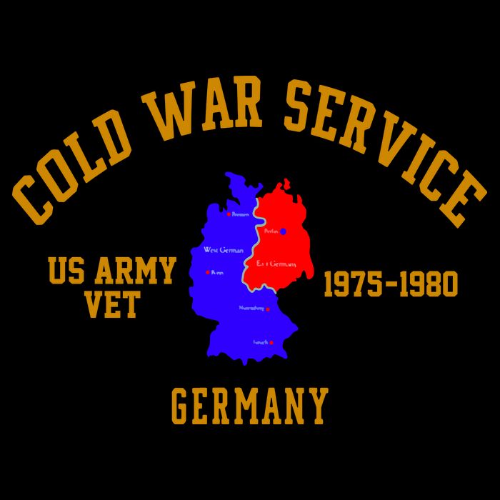 Cold War Service Germany US Army Veteran 1975 To 1980 Mug
