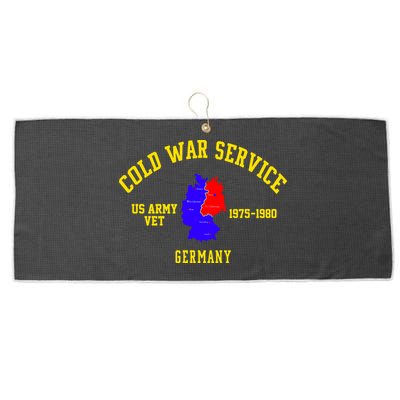 Cold War Service Germany US Army Veteran 1975 To 1980 Large Microfiber Waffle Golf Towel