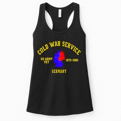 Cold War Service Germany US Army Veteran 1975 To 1980 Womens Tank Top