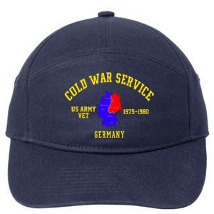 Cold War Service Germany US Army Veteran 1975 To 1980 7-Panel Snapback Hat