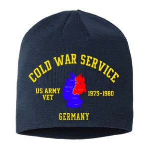 Cold War Service Germany US Army Veteran 1975 To 1980 Sustainable Beanie