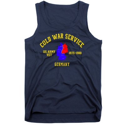 Cold War Service Germany US Army Veteran 1975 To 1980 Tank Top