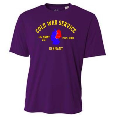 Cold War Service Germany US Army Veteran 1975 To 1980 Cooling Performance Crew T-Shirt