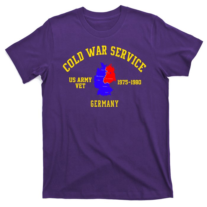 Cold War Service Germany US Army Veteran 1975 To 1980 T-Shirt