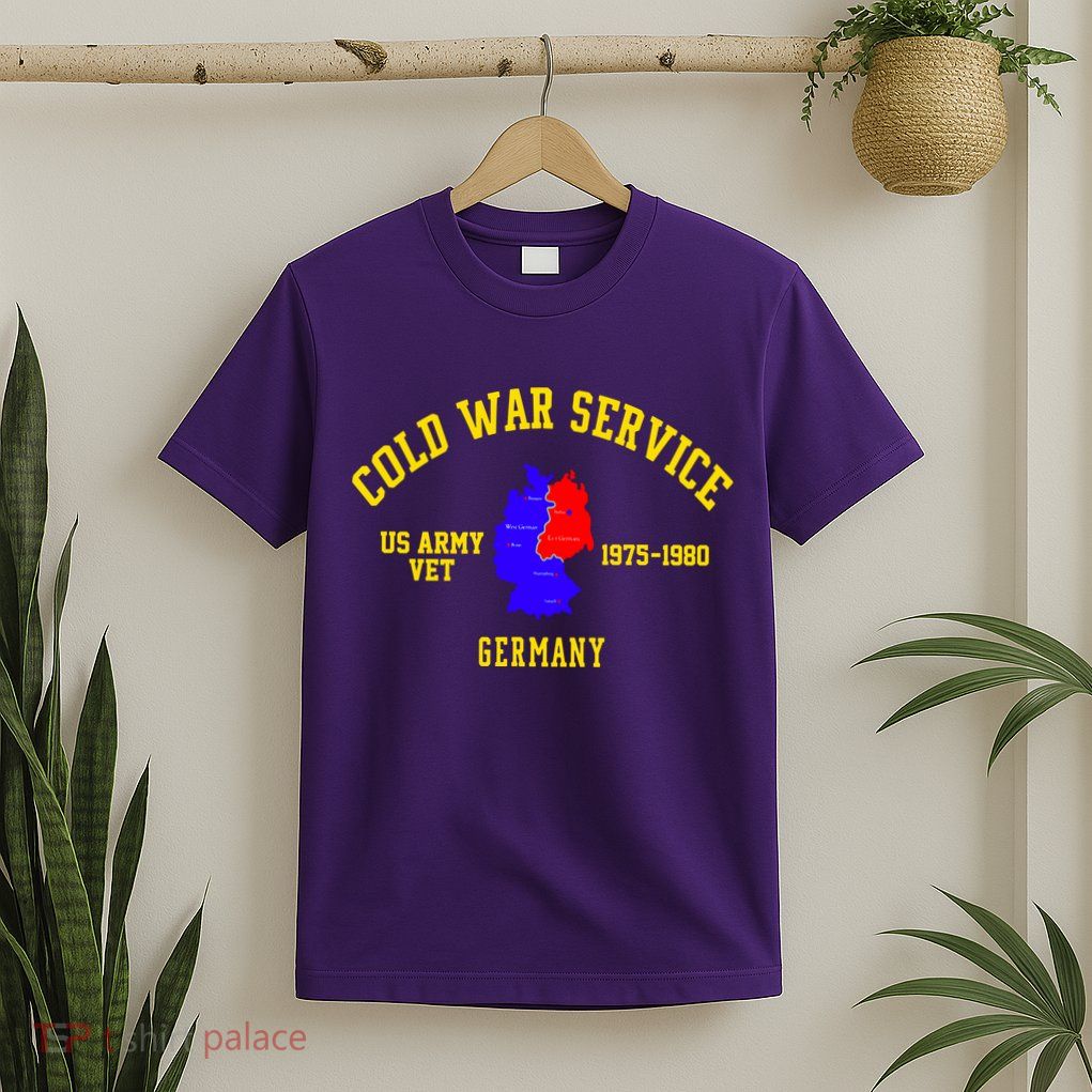 Cold War Service Germany US Army Veteran 1975 To 1980 T-Shirt