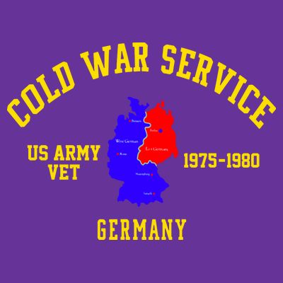 Cold War Service Germany US Army Veteran 1975 To 1980 T-Shirt