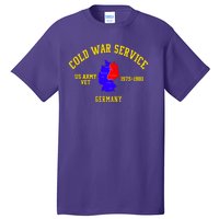 Cold War Service Germany US Army Veteran 1975 To 1980 Tall T-Shirt