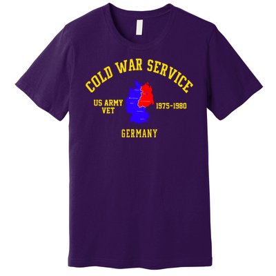 Cold War Service Germany US Army Veteran 1975 To 1980 Premium T-Shirt