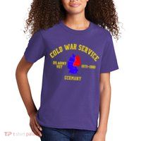 Cold War Service Germany US Army Veteran 1975 To 1980 Kids T-Shirt