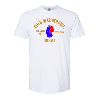 Cold War Service Germany US Army Veteran 1975 To 1980 Softstyle CVC T-Shirt