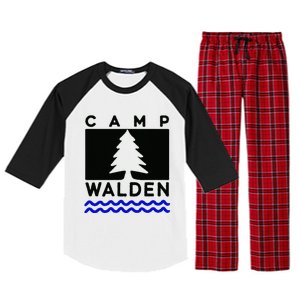 Camp Walden Summer Camp  Summer Camp Raglan Sleeve Pajama Set