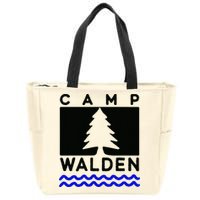 Camp Walden Summer Camp  Summer Camp Zip Tote Bag