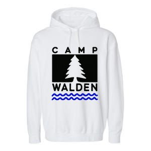 Camp Walden Summer Camp  Summer Camp Garment-Dyed Fleece Hoodie