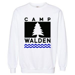 Camp Walden Summer Camp  Summer Camp Garment-Dyed Sweatshirt