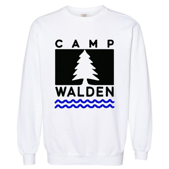 Camp Walden Summer Camp  Summer Camp Garment-Dyed Sweatshirt