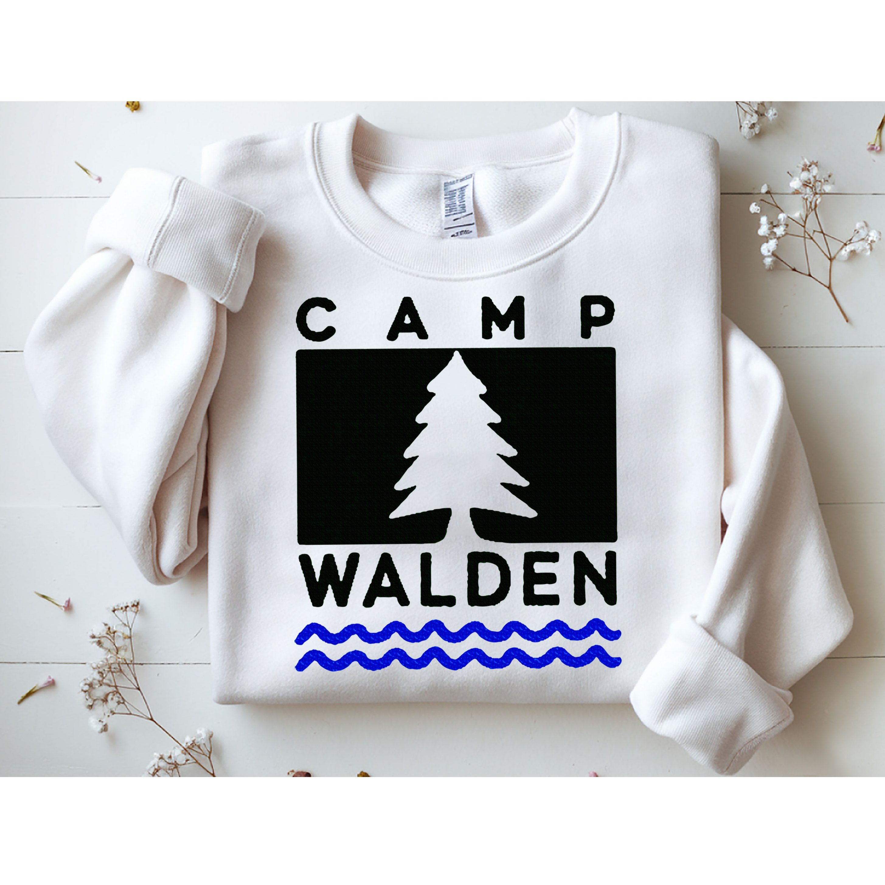 Camp Walden Summer Camp  Summer Camp Sweatshirt