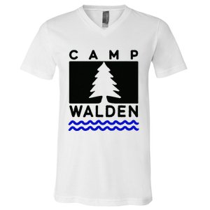 Camp Walden Summer Camp  Summer Camp V-Neck T-Shirt