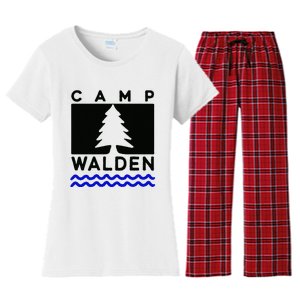 Camp Walden Summer Camp  Summer Camp Women's Flannel Pajama Set