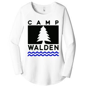 Camp Walden Summer Camp  Summer Camp Women's Perfect Tri Tunic Long Sleeve Shirt