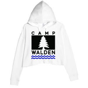 Camp Walden Summer Camp  Summer Camp Crop Fleece Hoodie