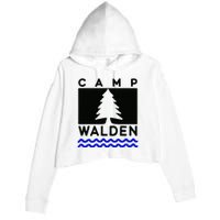 Camp Walden Summer Camp  Summer Camp Crop Fleece Hoodie