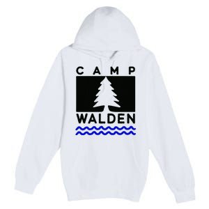 Camp Walden Summer Camp  Summer Camp Premium Pullover Hoodie