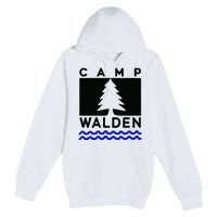 Camp Walden Summer Camp  Summer Camp Premium Pullover Hoodie