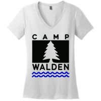 Camp Walden Summer Camp  Summer Camp Women's V-Neck T-Shirt